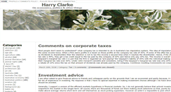 Desktop Screenshot of harryrclarke.com